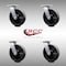 Service Caster 8 Inch SS Glass Filled Nylon Wheel Swivel Caster Set with Roller Bearings SCC SCC-SS30S820-GFNR-4 - alternate 5
